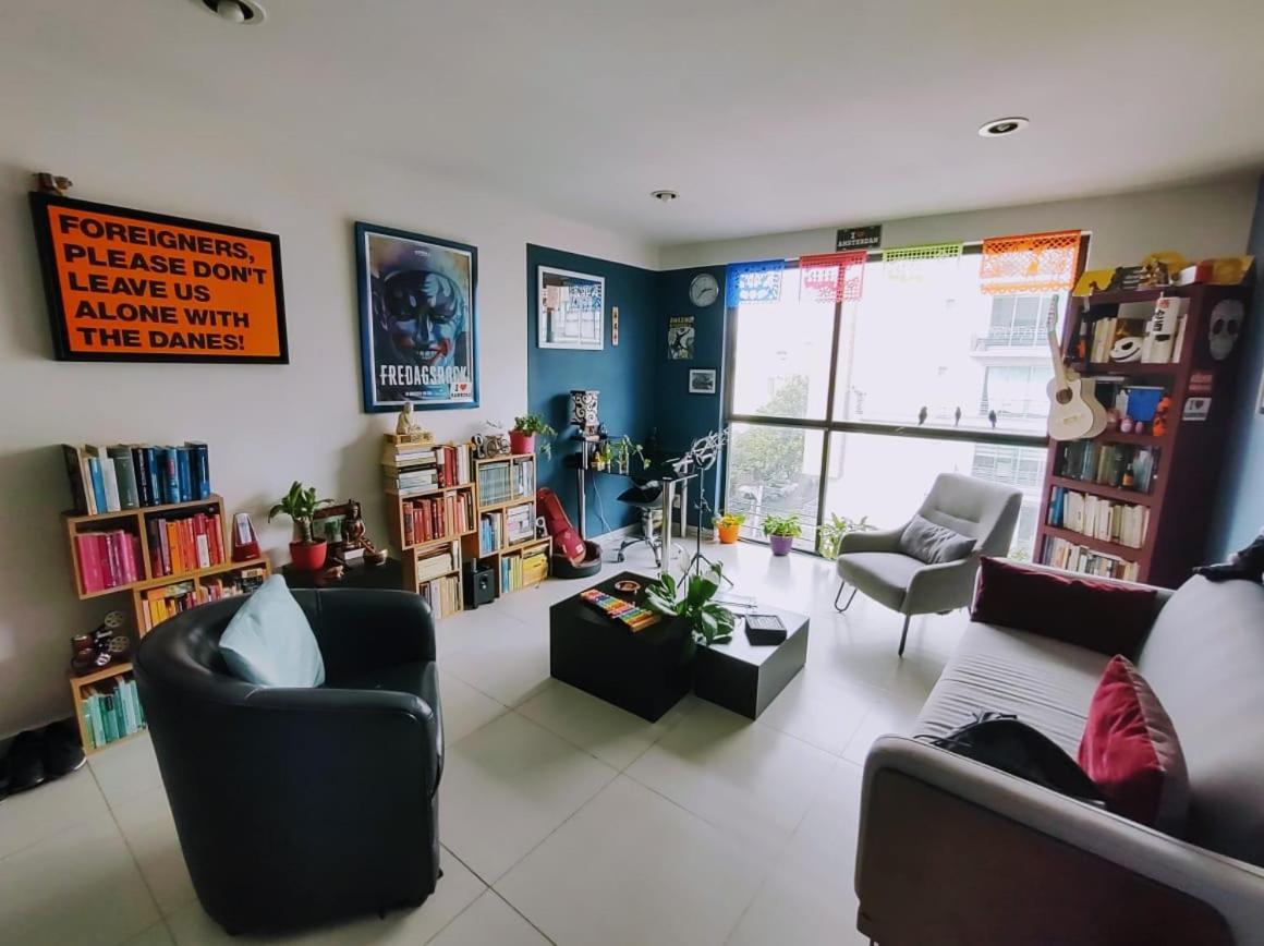 メキシコシティDepartamento Entero En El Corazon De La Ciudadアパートメント エクステリア 写真